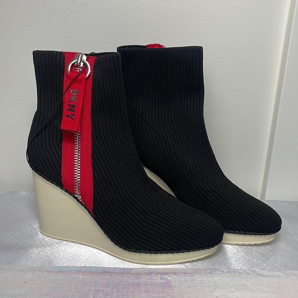 Dkny Shoes - DKNY Warbi Wedge Booties